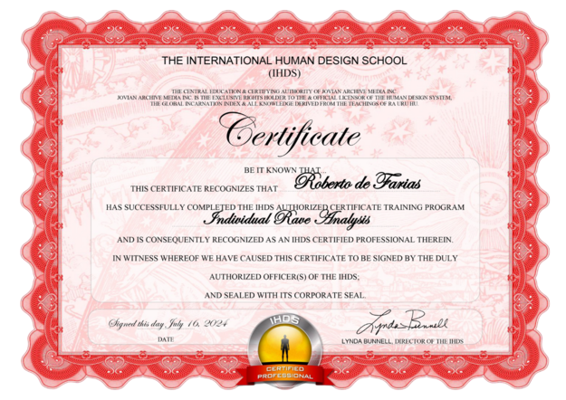 Certificado IHDS — Analista de Diseño Humano